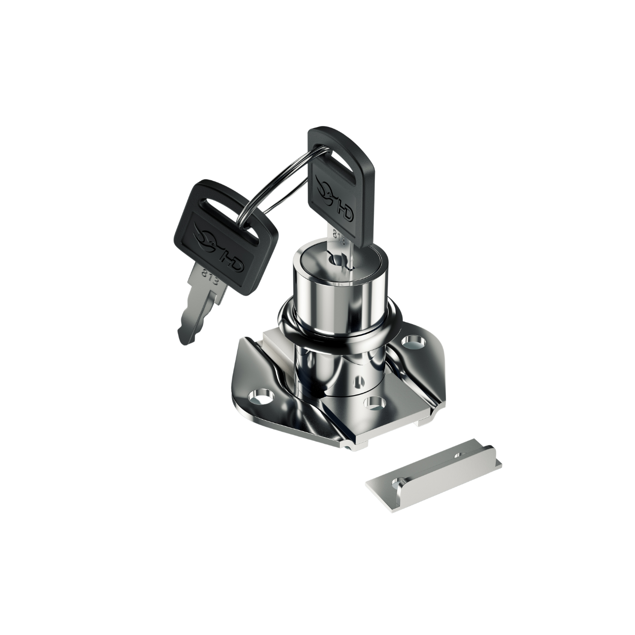 Fechadura com Batente e Chave Fixa 31mm