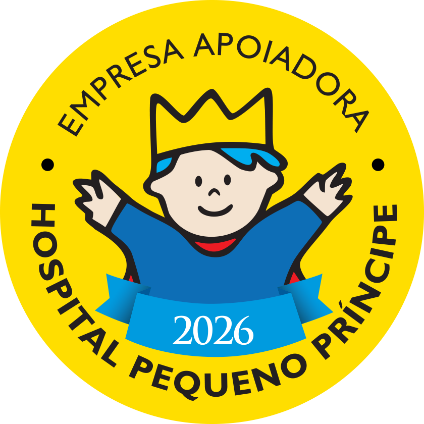 Selo Empresa Apoiadora do Hospital Pequeno Príncipe 2026